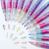 Nail Polish 12PCS Nail Art Drawing Pen Waterproof DIY Quick-drying Marker Pen Color Painting Flower Hook Line Manicure Pen Decoration Tools 230928