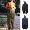 Herenbroeken Heren Jumpsuit Meerdere zakken Effen kleur Zak Los Comfortabel aankleden Oversized Cargo Japanse stijl Mannelijke kleding