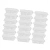 Conteneurs à emporter 50pcs boîtes transparentes avec couvercle boîte à Bento de salade de préparation de repas pour le Restaurant de cuisine