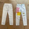 2023Herren Jeans Drew Teddy Bear Poker Hole Splash Ink Jeans Bibergao Street Fog Casual Hosen Unisex Inssco7