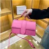 01 2023 Fashion Classical Women S Bag Summer Summer Nouvelle lettre solide Couleur de mode PU Hands sacs à main Small Square Sac