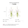 Dangle Küpeler Lavanta Çat Tie Handwave Tohum Boncuk Çiçek Kadınlar Ülke Tarzı Takı Aksesuarları