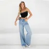 Women's Jeans Fashion High Waist Loose Comfortable For Women Pants 2023 Elastic Boyfriend Style Denim Pant Trousers