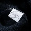 Мужские свитера размера XXXL 4XL 5XL 6XL, свитер мужской осенний, на молнии, полуводолазка, пуловер, вязаная мужская одежда, рождественские джемперы 2024