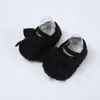 Första vandrare födda baby unisex korall fleece bootie vinter varm spädbarn småbarn spjälskor klassisk golv bowknot