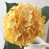 装飾的な花の結婚式のイベントパーティー50cmプラスチックシルククロスアートフィスタムアジサイの花11ヘッドホワイトピンク5ピース恋人ギフト