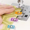 100pcs/set Sewing Clipsカラフルなクリッププラスチッククラフトかぎ針編み編みセーフティクリップアソートカラーバインディングクリップペーパー