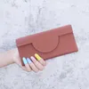 Wallets Women's Purse Long Money Clip Soft Wallet Korean Version Large Capacity Hand Bag Card Purses For Women