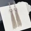 Modeontwerper Dangle Kroonluchter oorbellen voor dames dames Partij bruiloft liefhebbers cadeau verlovingssieraden voor bruid met box207w