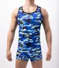 Men's Sleepwear Howeray Tops Set Shorts Home Camouflage Nightwear Underwear Clothes Tank Mens Tights Sports Vest Pajama