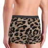 Underpants Cheetah Leopard Print Animal Skin Simulation Homme Panties Men's Underwear Comfortable Shorts Boxer Briefs