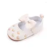 Pierwsze piechurki Baby Girl Anti Slip Buty dziecięce niemowlę księżniczkę Little Outdoor 6 miesięcy 1 rok urodzenia