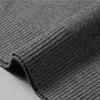Projektant luksusowych męskiej załogi swetry ściągacze dzianiny sweter z długimi rękawem skoczek męski męskie jesienne miękkie ciepłe skoczki tops azjatycki rozmiar m-3xl czarny szary