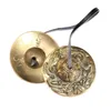 Väggklistermärken 65 cm diameter handgjorda tibetanska meditationer tingsha buddhist cymbal klocka 230928