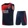 23 24 soccer jerseys Training Shirt MBAPPE 7 HAKIMI SERGIO RAMOS 2023 2024 Men Football Shirts Adult Short Sleeve Sportswear
