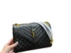 2023 New Lady Temperament Leisure Bag Cover Chain Bag Oblique Span One-Shulder Foreign Trade Lady Bag Caviar Bag