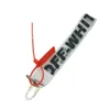 Off Schlüsselanhänger Rot Weiß Farbe Schlüsselbund Mode Silikon Handgelenk Band Mit Lanyard Schlüsselring Auto Schlüssel Zubehör 900