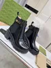 Wysokiej jakości buty Martin Boots w 100% metalowa klamra klasyczna gruba, podeszła designerska obcasy luksusowe ciepłe buty bojowe Knight Martins