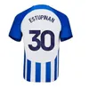 MITOMA 2023 2024 MAUPAY BHAFC Soccer Jerseys Gross 23 24 Veltman Seagulls Chemise de football Mars Alzate Propper Undav Lamptey Ferguson Hommes Enfants Kit Home Caicedo