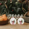 Bougeoirs de décoration de noël, boule de bulles en plastique, ornement d'arbre rechargeable, artisanat clair, jardinières murales suspendues