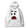 Kvinnors hoodies söta emoticon tryck damer hoodie lösa casual flickor topp män gata tröja personlighet par vinter jumper