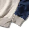 Men's Sweaters KAPITAL 22SS Color Blocking Splicing Craze Printing Half High Collar Sweater And Women's Sports Hoodies Coats