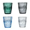 Tumblers 220ml Drinking Glasses Unbreakable Acrylic Wine Champagne Shatterproof Water Frosted Cup Drop