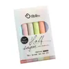 6PCS Cute Large Capacity Candy Light Color Highlighter Pen Markers Midliner Pastel highlighte Hand Account School Stationery