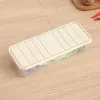 Storage Bottles Refrigerator Organizer Kitchen Convenience Transparent Box With Lid For Freezer Cabinet Countertops PRE