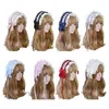 Party Supplies Lolita Ruffled Headband Sweet Star Embroidery Lace Ribbon Bow Hairband With Hairpins Anime Maid Cosplay Headdress