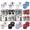 qqq8 Air01 Camisas Vintage RICKY WILD THING VAUGHN Cal Ripken Jr. Orel Hershiser Kenny Lofton Tony Gwynn Pedro Cerrano Reggie Deion Sanders Jackson