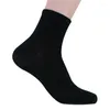 Heren sokken 2 paar winter casual katoenbedrijf midden buis zweet deodorant geschenken voor mannen mode eenvoudige stijl