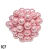 Party Decoration 100Pcs Artificial Pearl Flower Stamens Cherry Mini Berries Plastic Fake Fruit Wedding DIY Gift Box Decorated Xmas Wreaths