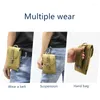 Bolsas de armazenamento suprimentos ao ar livre bolsa tática para celular bolso de bolso multifuncional camuflagem de pequenos acessórios