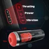 Automatic Blowjob Sex Machine Male Masturbators Adult Toys for Men's Pleasure MXUXEN Thrusting Vibrating Hands Free