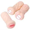 Vagin artificiel bouche Anal Silicone sexe Oral fausse chatte vagin 4D réaliste jouets de Masturbation masculine pour hommes