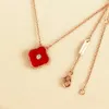 Женские ювелирные ювелирные украшения ожерелье для ожерелья для роскошного дизайнерского дизайнера