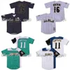 qqq8 Air01 Top Quality Japan Samurai 16 Shohei Ohtani Black White Stripe Pinstriped Hokkaido Nippon Ham Fighters Jersey Movie 100% Stitched Baseball