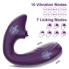 Articles de beauté Vibromasseur Bluetooth puissant pour femme avec léchage de langue Stimulateur de clitoris Masseur de point G Produits pour adultes Jouets sexy pour femmes