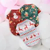 Dog Apparel Christmas Clothes Cartoon Pet Sweater Puppy Small Poodle Cat Autumn And Winter Costume For Chihuahua