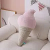 Kussen Stijlvol pluche knuffel speelgoed herbruikbaar slapende ijsvorm comfortabel brede applicatie knuffelen voor thuis