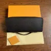 Real Leather Kasai Black Grey Plaid Brown Mono Palm Handleder med mäns handväskor Kvinnor Clutch Bag Canvas toalettartiklar M6150225R