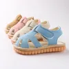 First Walkers Fashion Summer Baby Girls Boys Sandals ولدوا كرتون رضعين ناعم من المطاط القاع غير القابل للتنفس