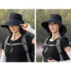 Berets Wide Brim Visor Hat With Neck Flap Outdoor Gardening Fishing Golfing Cycling