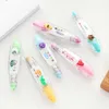 Press-type lace roller diy decorative diary highlighter painting hand copy newspaper border pen outline art marker