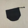Opakowanie kart mody czarne krawat w jamie kosmetyczne torby do przechowywania sznurka
