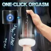 Automatic Male Masturbator Cup with 7 Thrusting 7 Vibration Sex Toy Electric Masturbators 5.5in Realistic Sleeve Pocket