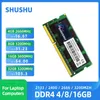 Shushu Memoria Ram DDR4 8GB 4GB 16GB 2133MHz 2400MHz 2666MHz 3200MHz PC4-17000 19200 21300 25600 SODIMM DDR4 RAM Notebook Memory