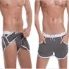 Caleçon Pennis Shealth sous-vêtements pour hommes pantalons de Sport d'été Shorts boxeurs lâche respirant plage