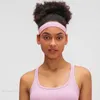 L-AS01 Потчатые повязки для повязки для йоги. Тренировка Фитнеса Средняя эластичная повязка на голову без трассировки аксессуары для волос для женщин